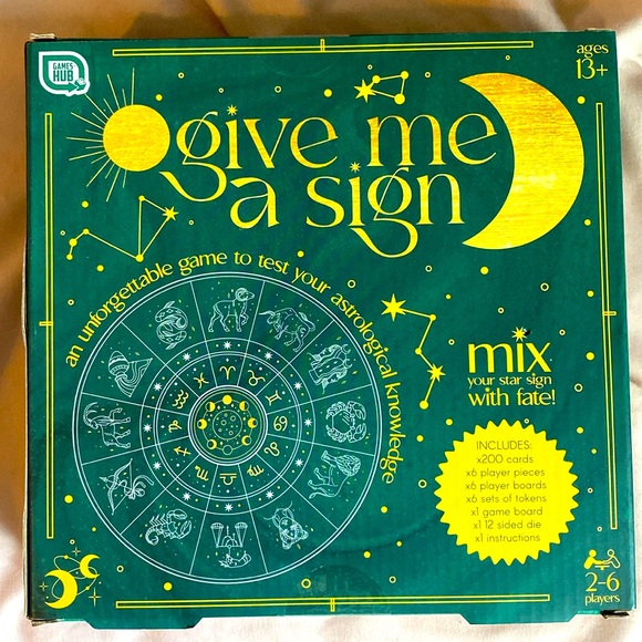 Give Me A Sign Astrology Knowledge Game New in Box - Picture 2 of 3